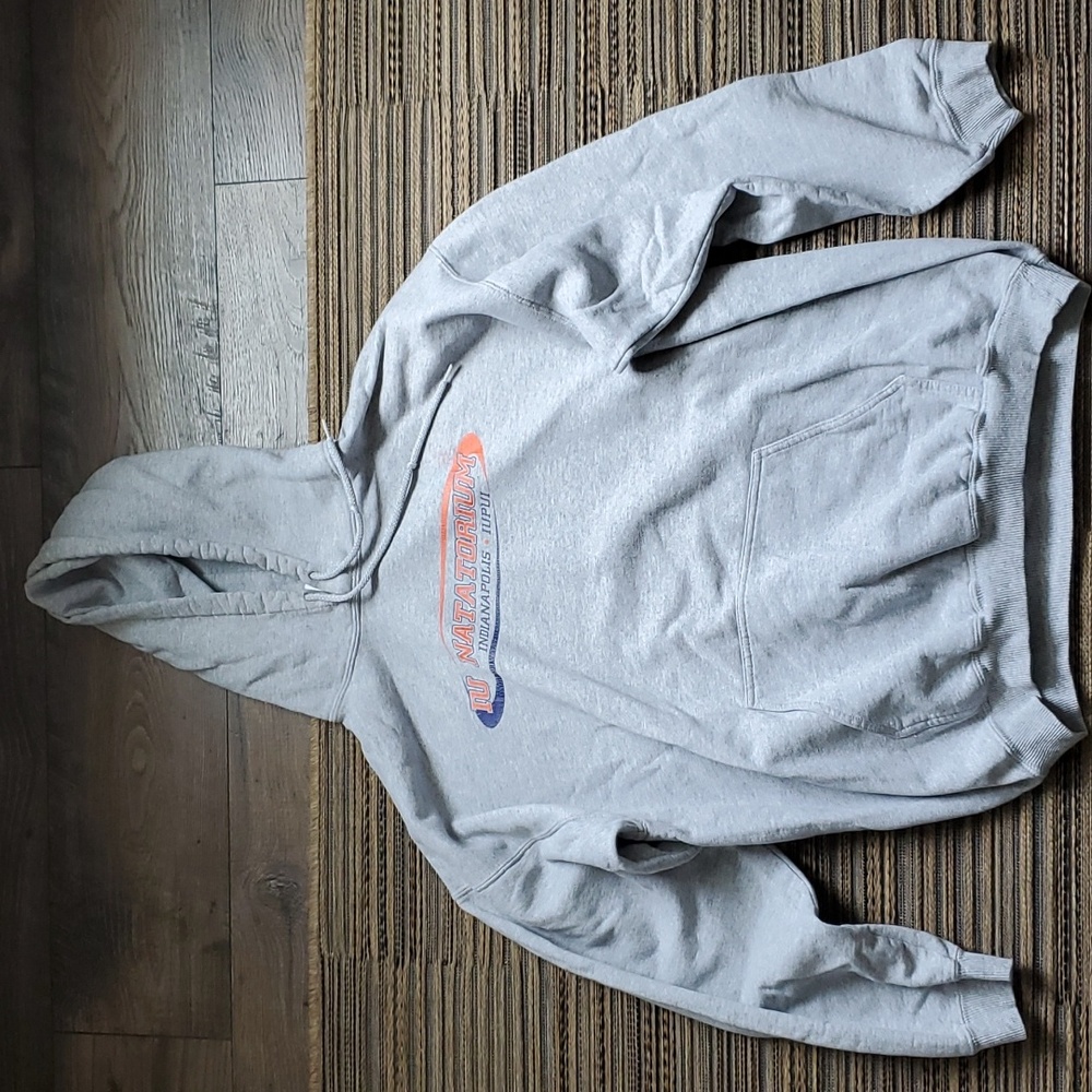 IUPUI Natatorium Hooded Sweatshirt - Size XL